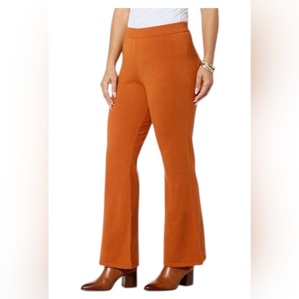 Wynne Layers Pull On Knit Pants Nwt Rust Color XXsmall